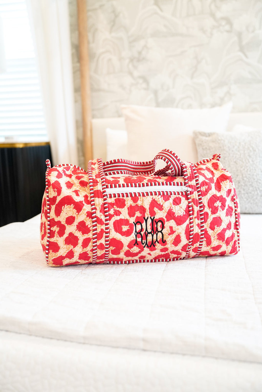 Quilted Block-Print - Leopard Collection