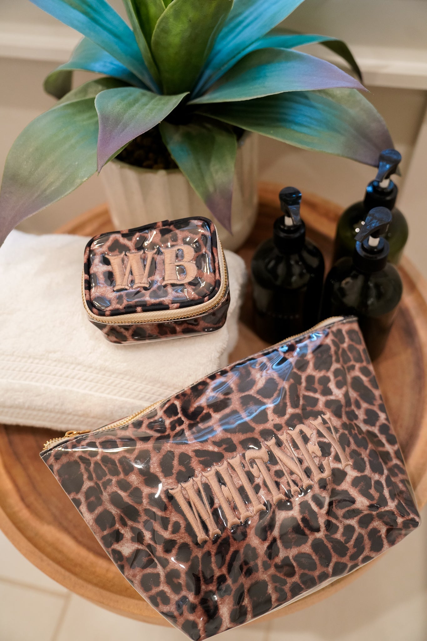 Leopard - Clear Coat Bag For Embroidery