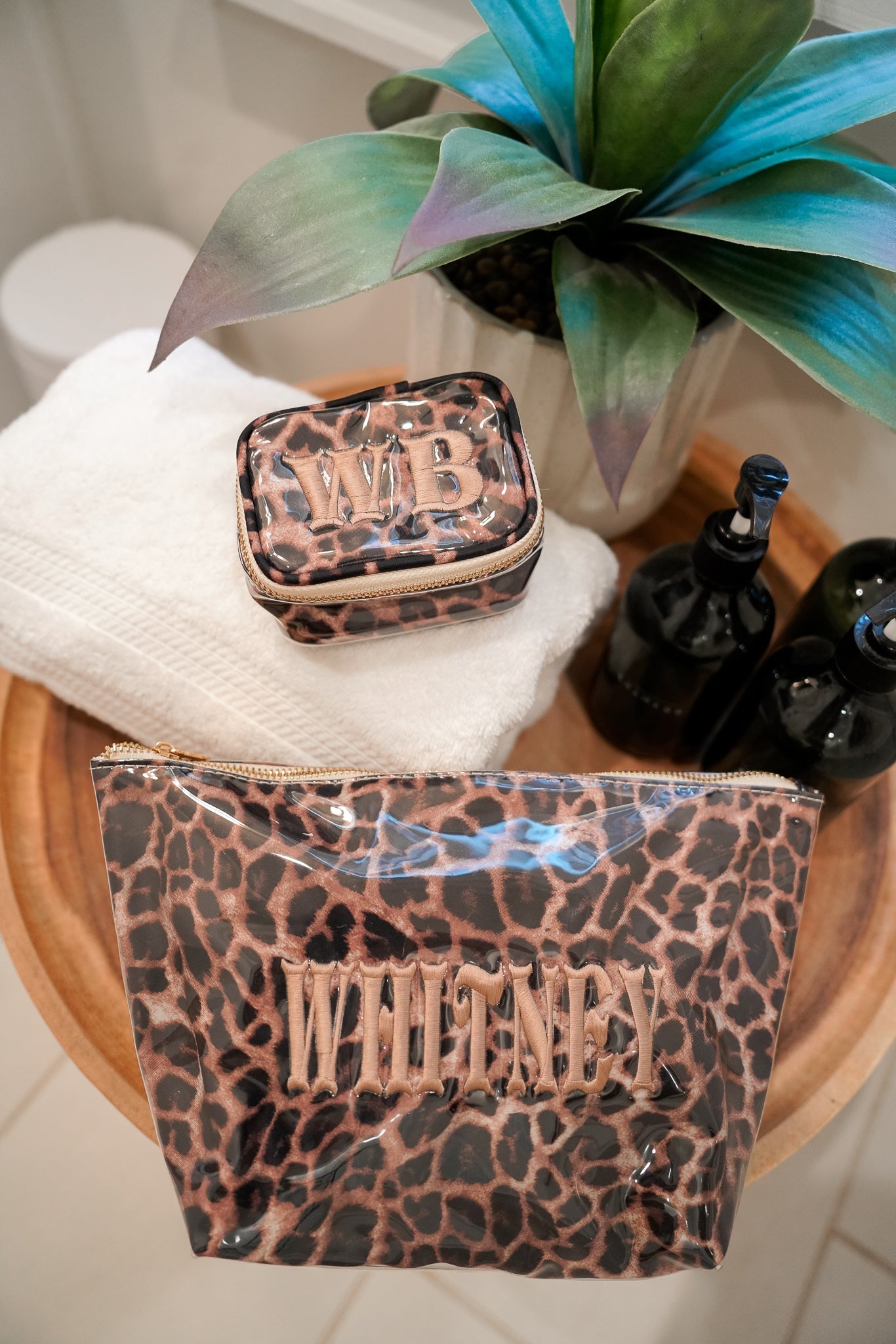 Leopard - Clear Coat Bag For Embroidery