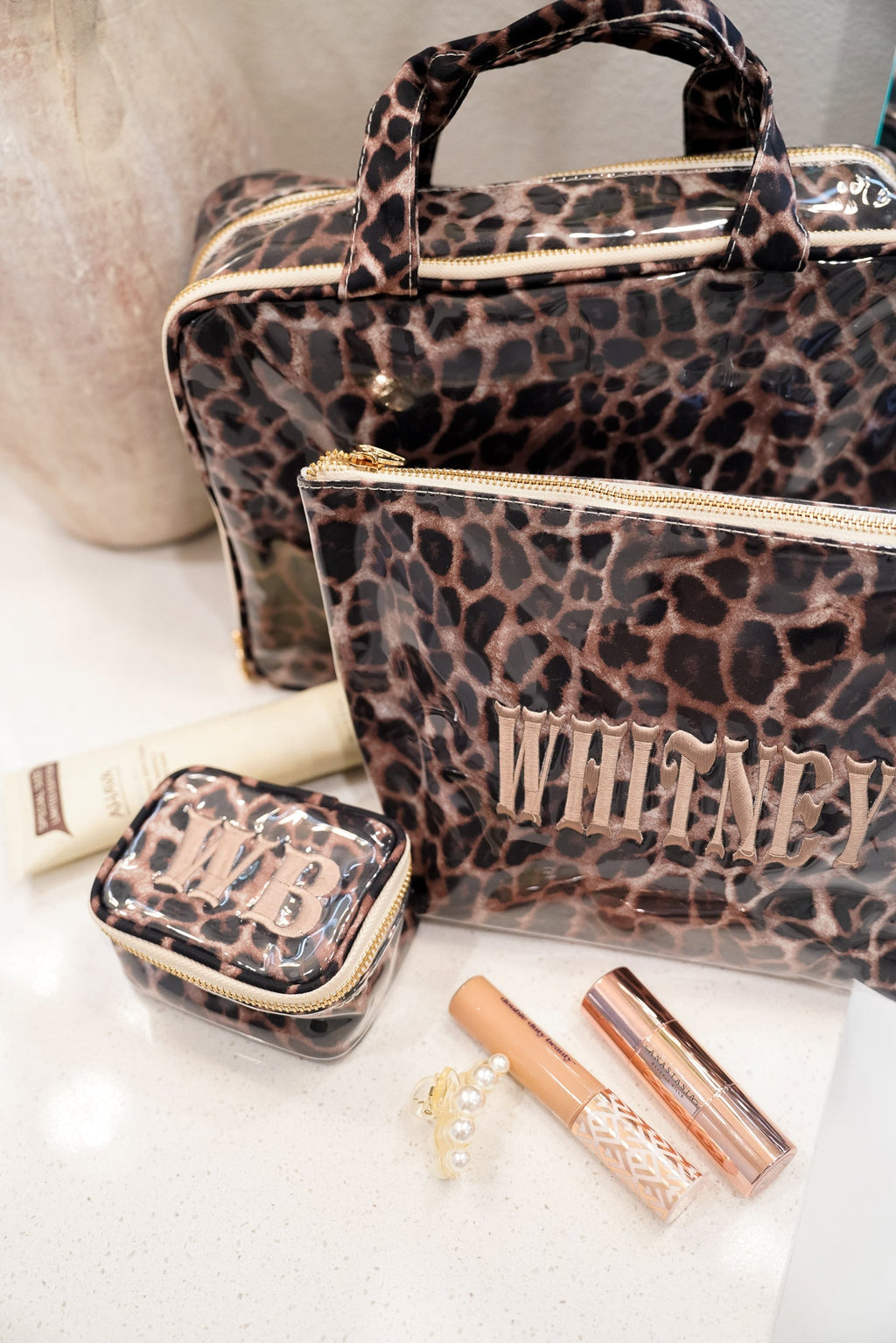 Leopard - Clear Coat Bag For Embroidery