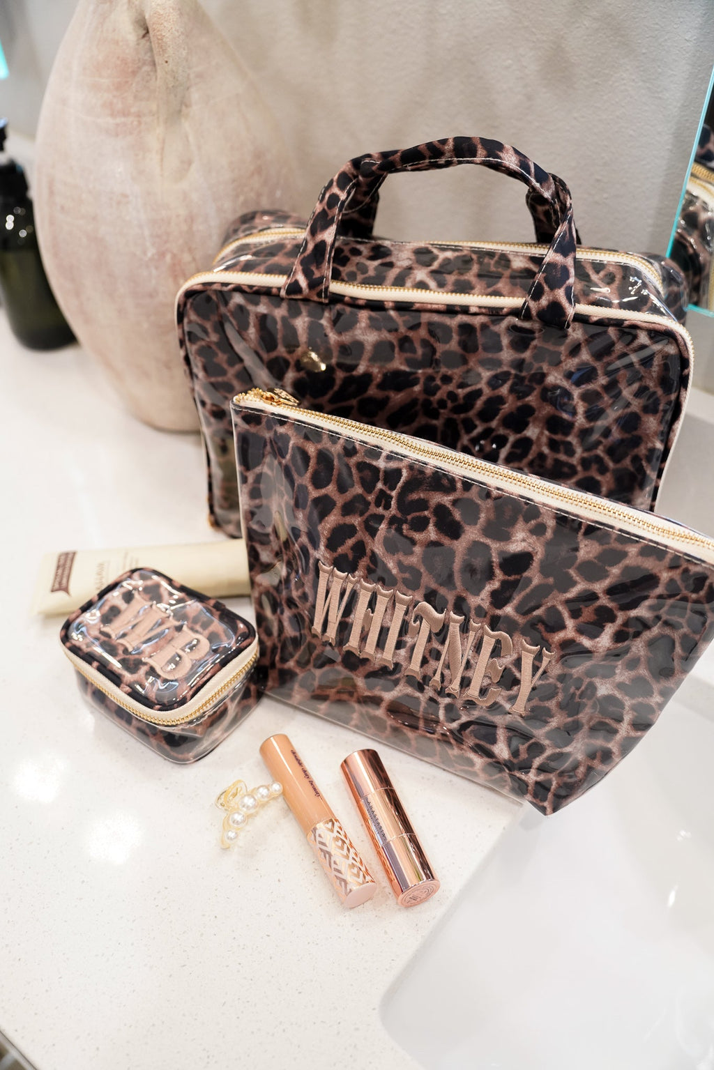 Leopard - Clear Coat Bag For Embroidery