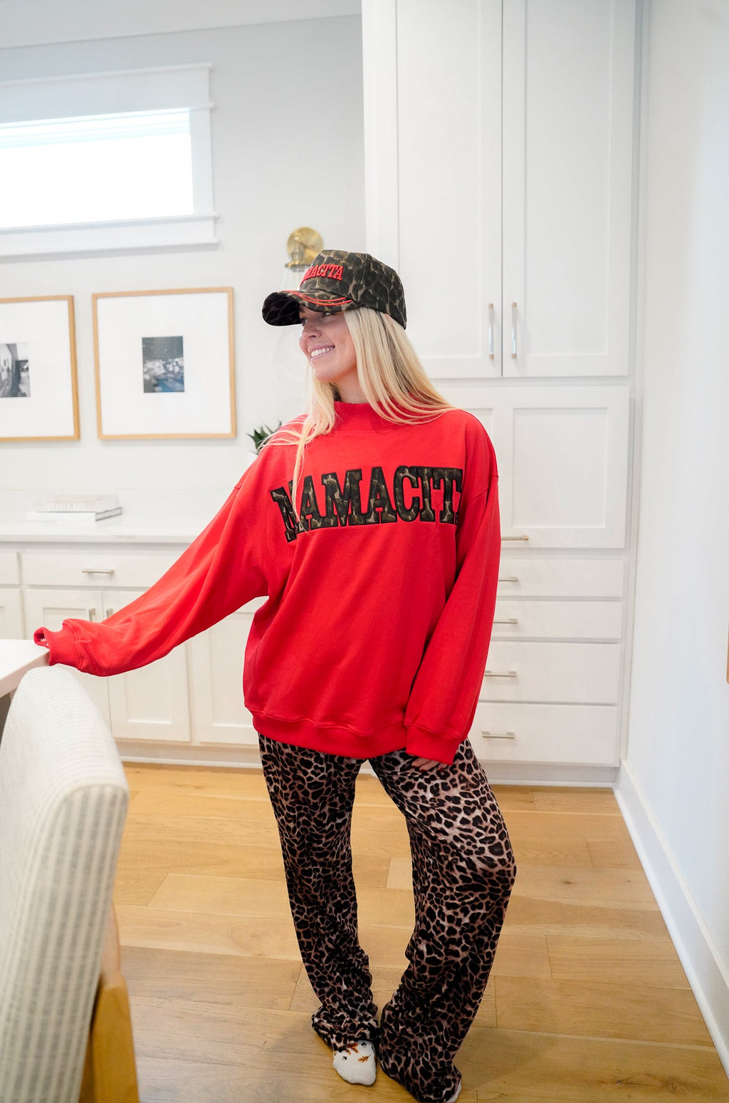 Mamacita - Leopard Vintage Hat