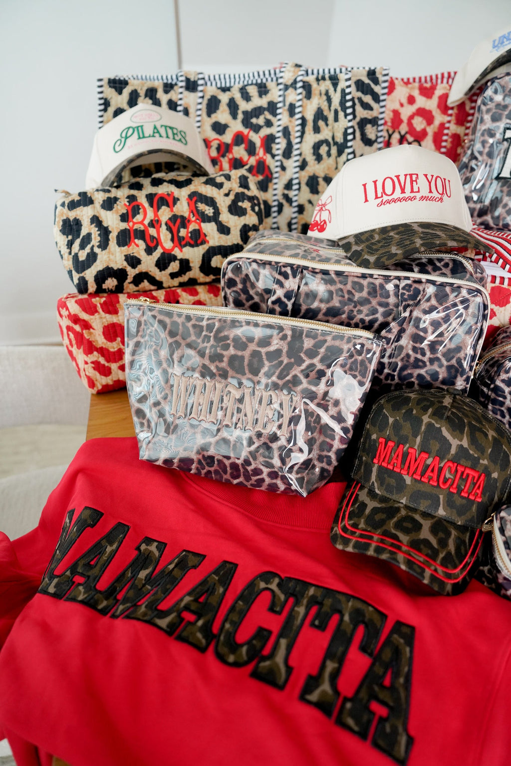 Quilted Block-Print - Leopard Collection