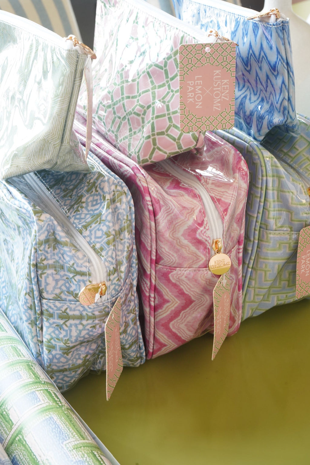 Clear Coat Toiletry Bags x Lemon Park | Customizable
