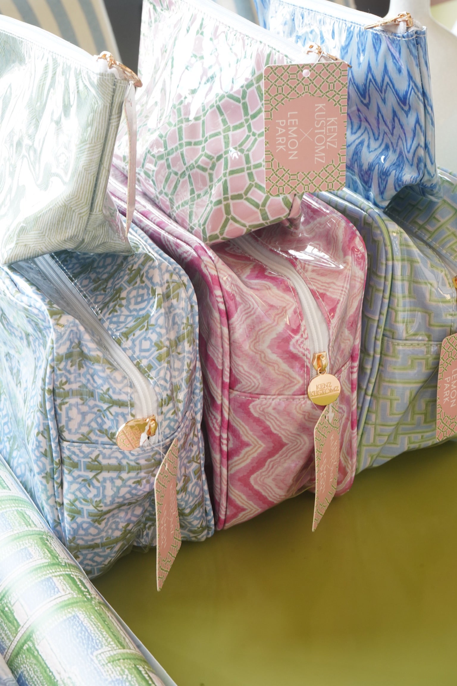 Clear Coat Toiletry Bags x Lemon Park | Customizable
