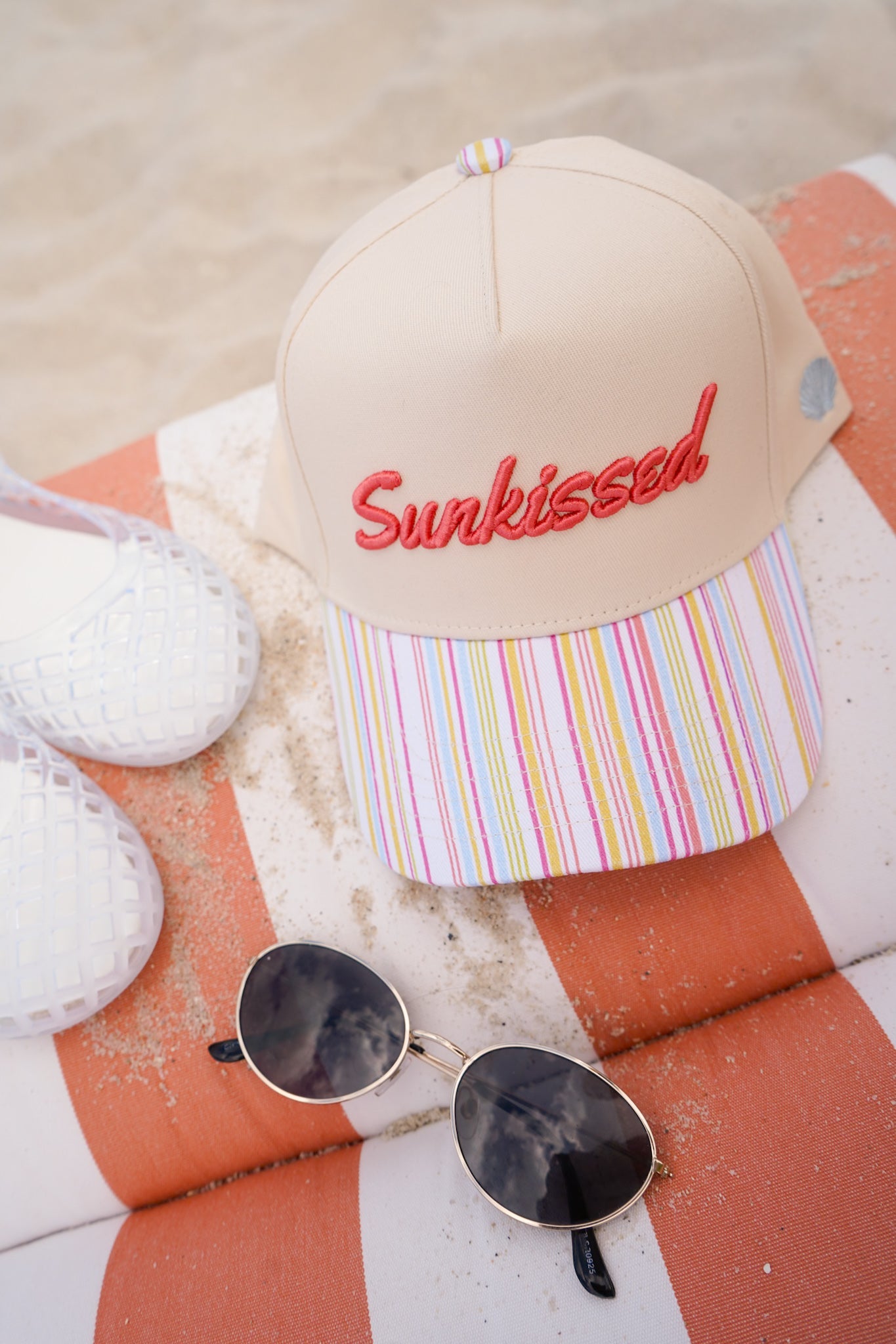 Sunkissed - Party Stripes Trucker Hat