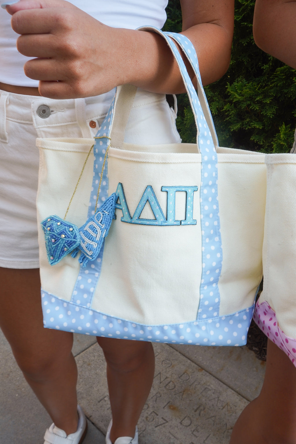 Sorority Beaded Bag Charms