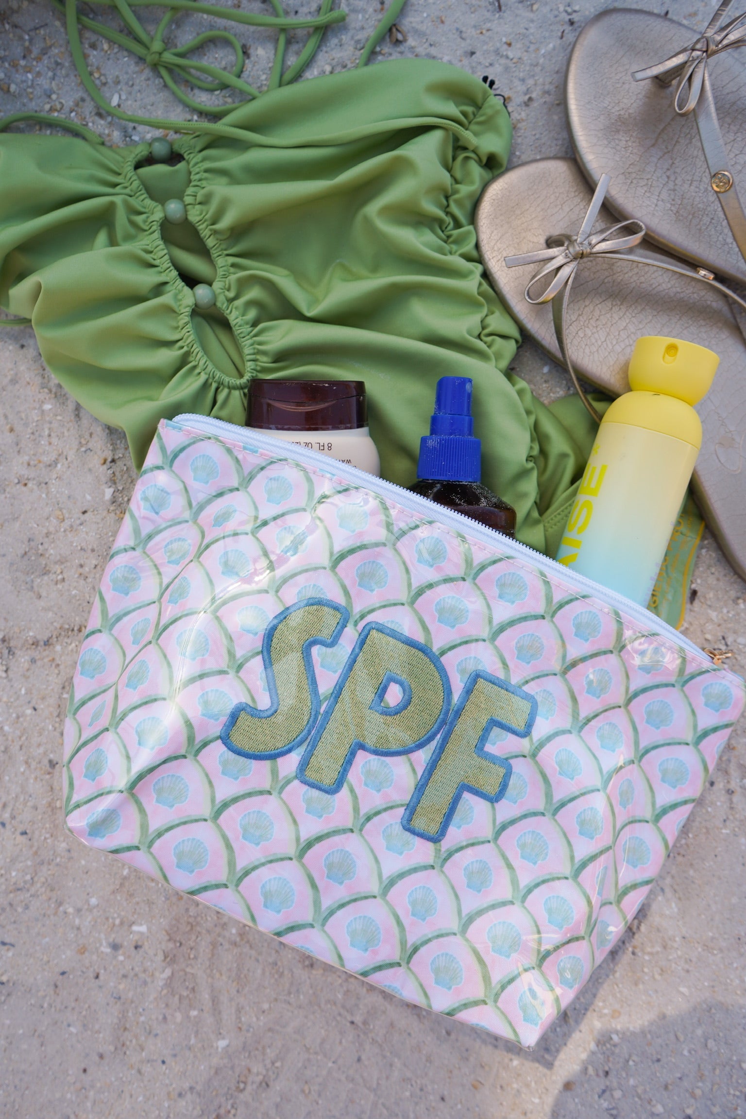 SPF - Salty Peach Clear Coat Bag