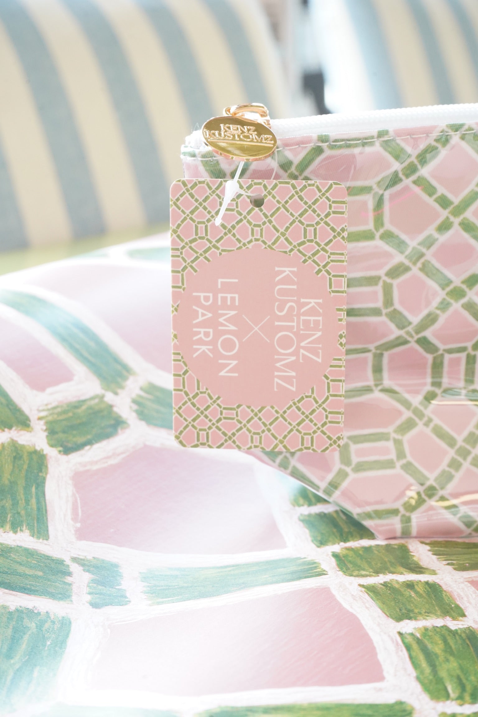 Clear Coat Toiletry Bags x Lemon Park | Customizable