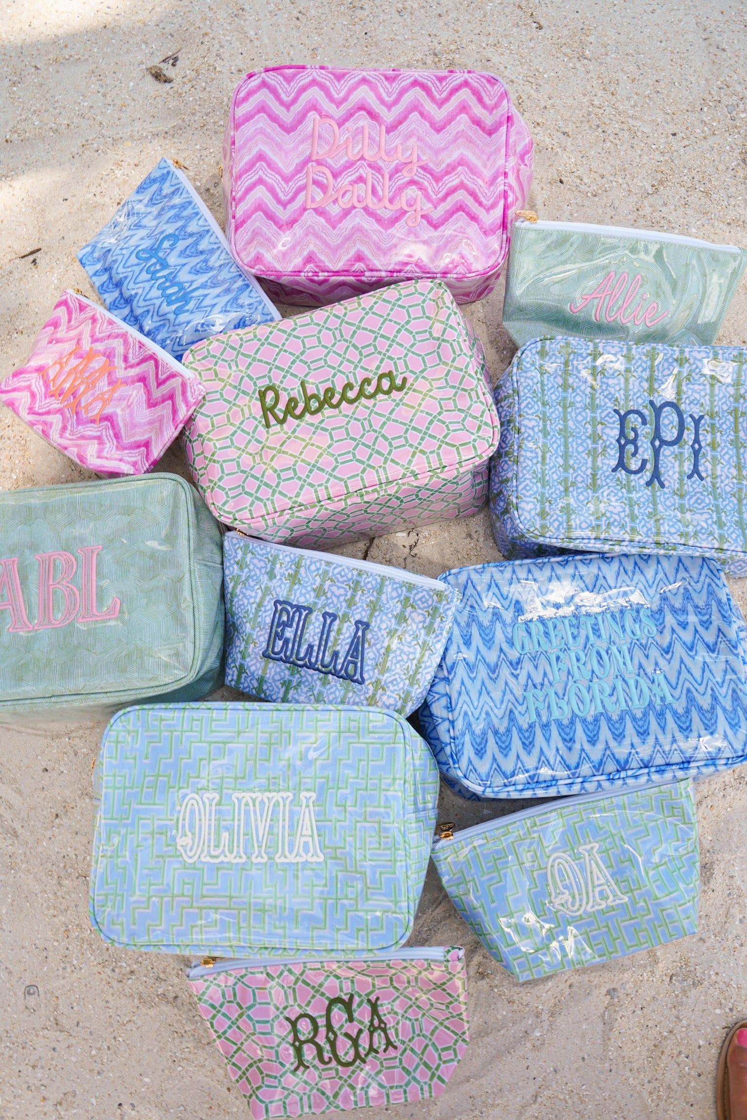Clear Coat Toiletry Bags x Lemon Park | Customizable