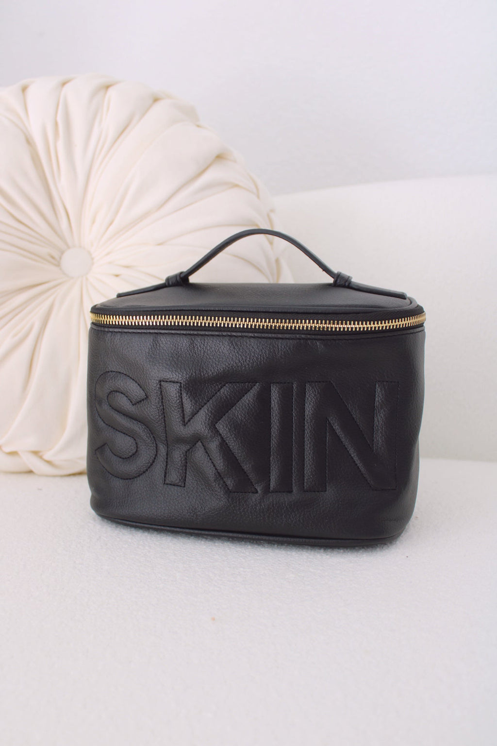 Skin - Black Leather Open Top