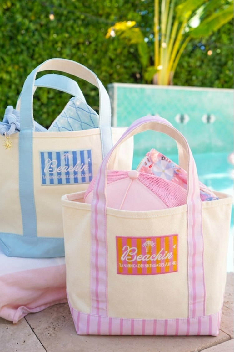 Mini Canvas Tote Bag — Customizable