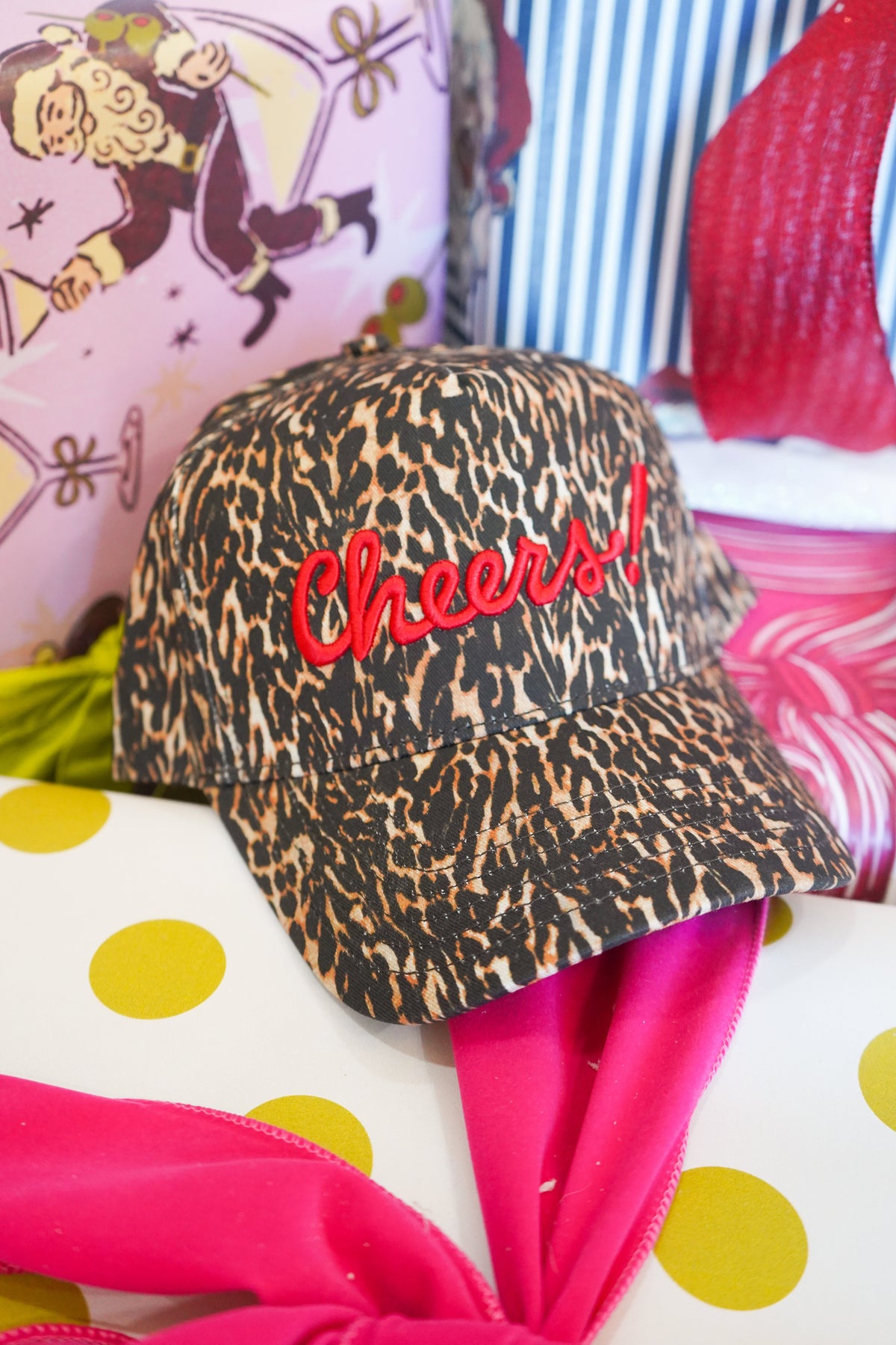 Cheers! - Luxe Leopard Trucker Hat