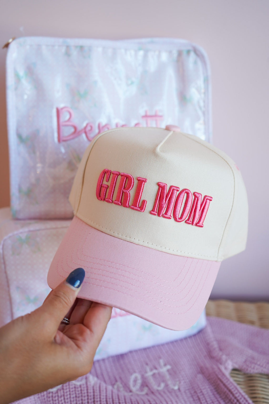 Personalized Mom Trucker Hat