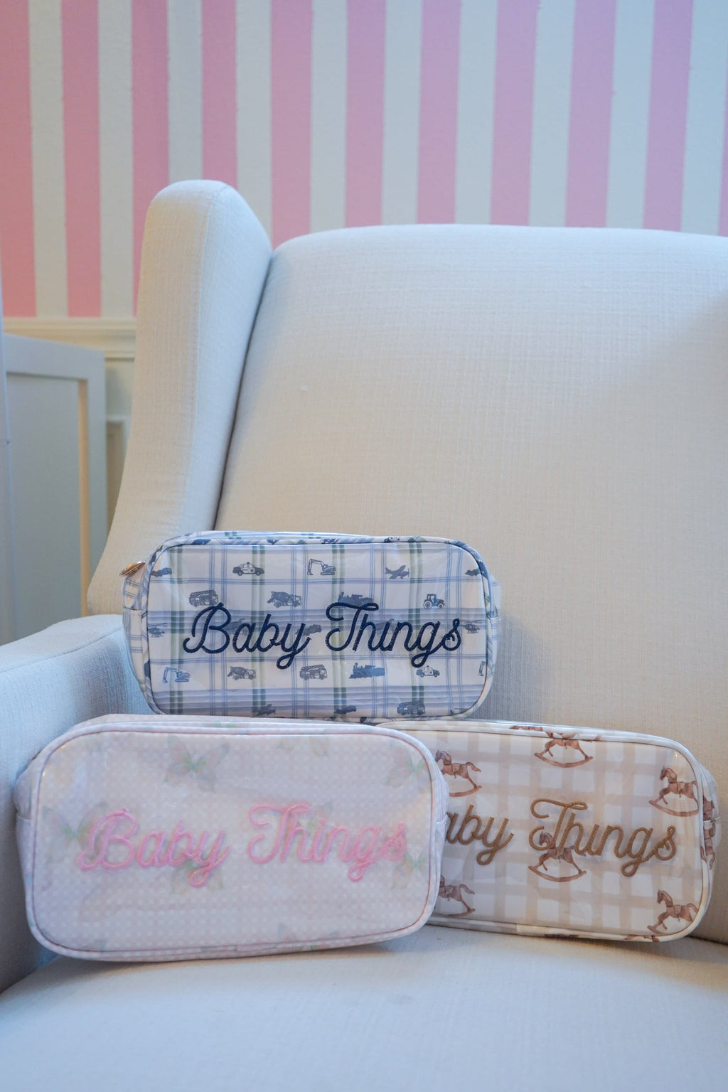 Baby Things - Clear Coat Large Bag