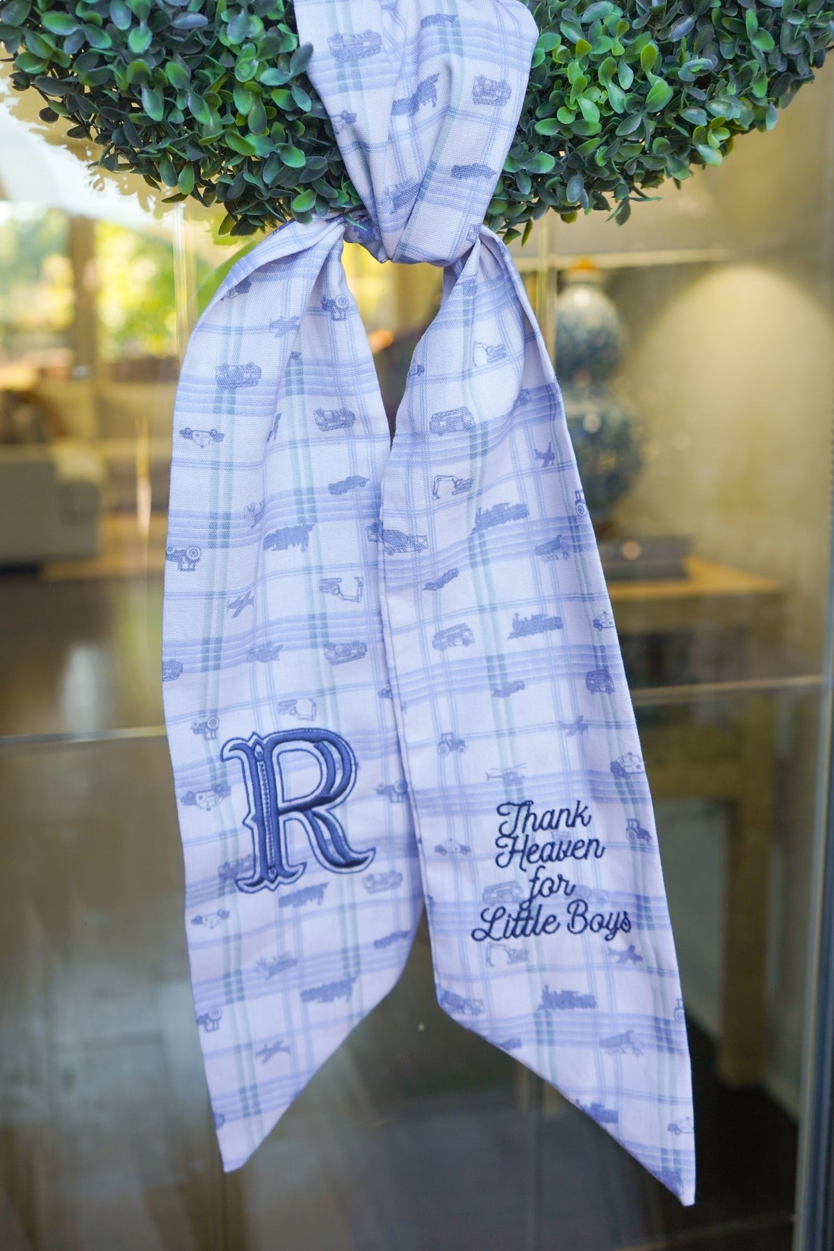 Thank Heaven - Wreath Sash