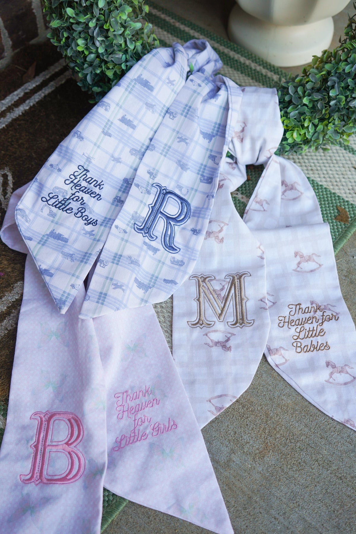 Thank Heaven - Wreath Sash