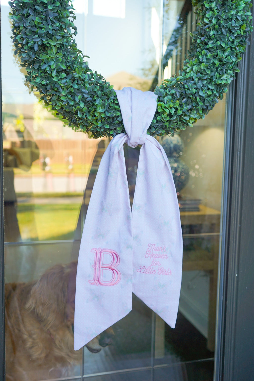 Thank Heaven - Wreath Sash