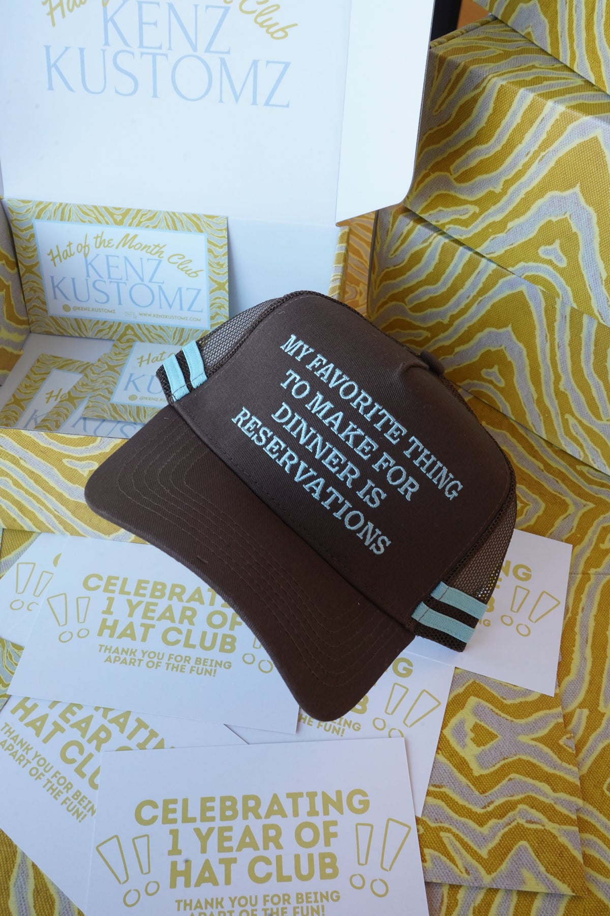 HAT OF THE MONTH CLUB