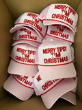 Merry Tipsy I'm Christmas - Pink Trucker Hat