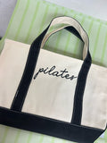 Mini Canvas Tote - Embroidered