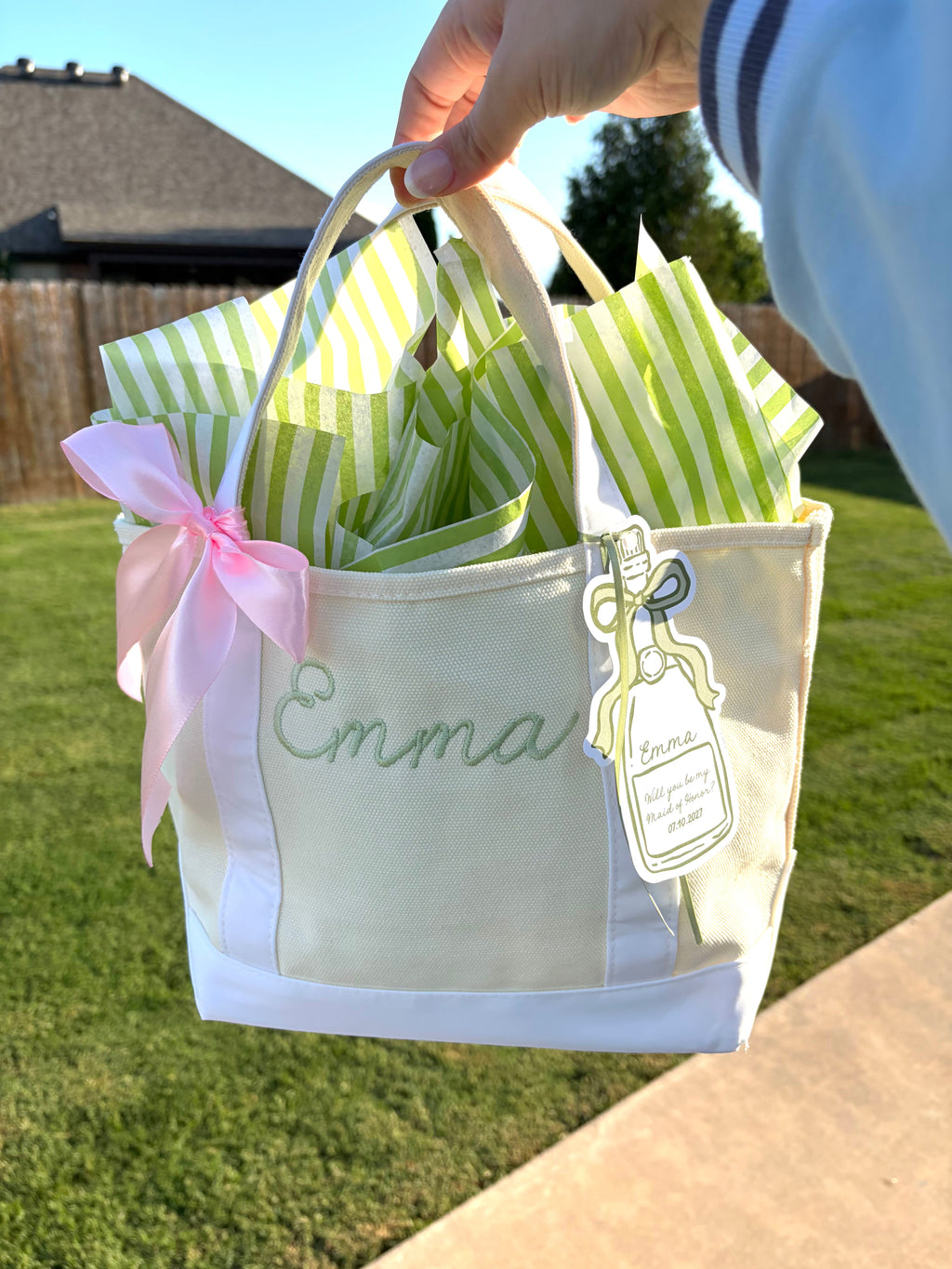 Mini Canvas Tote | Customizable
