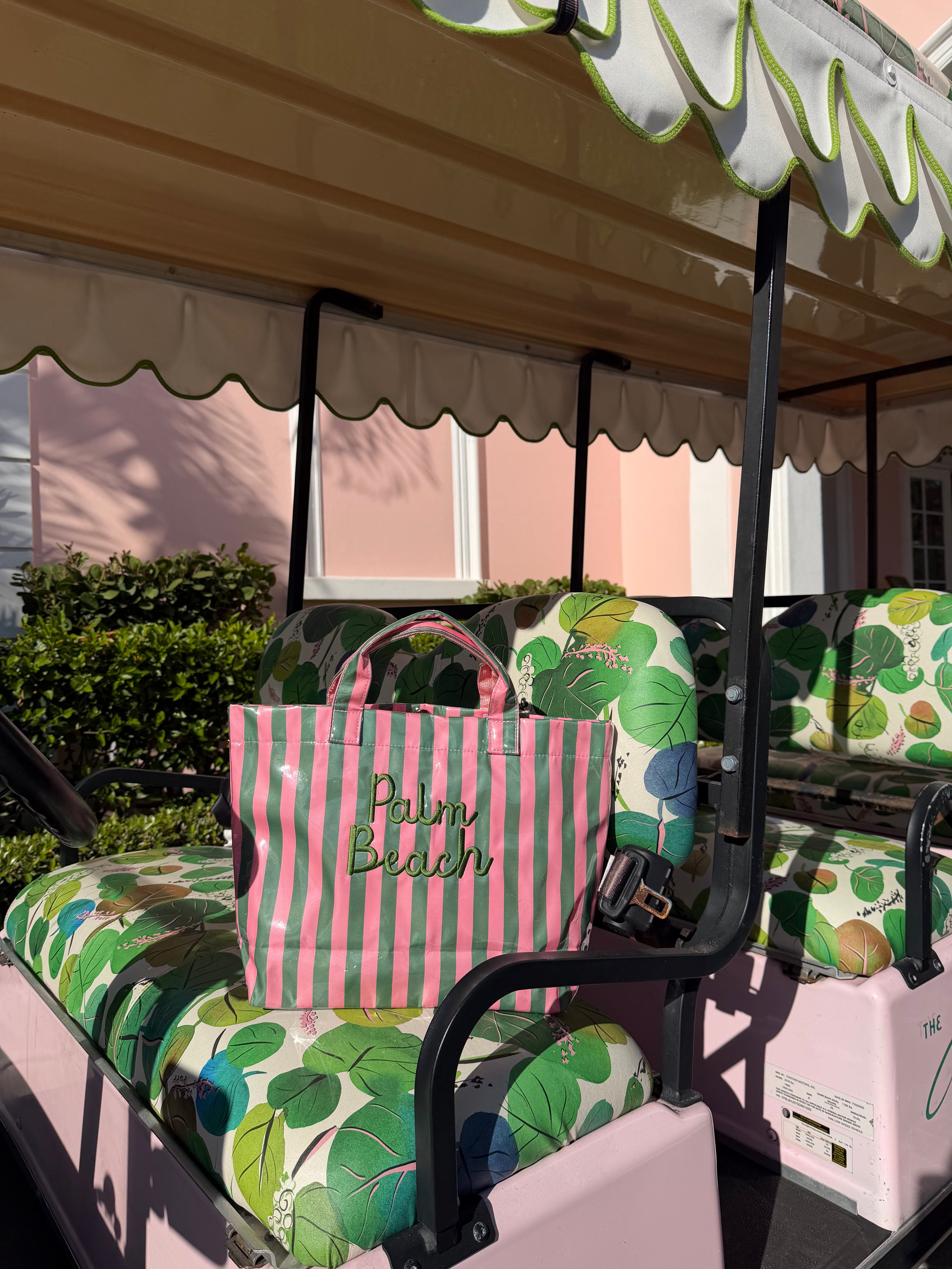 Cabana Clear Coat Tote