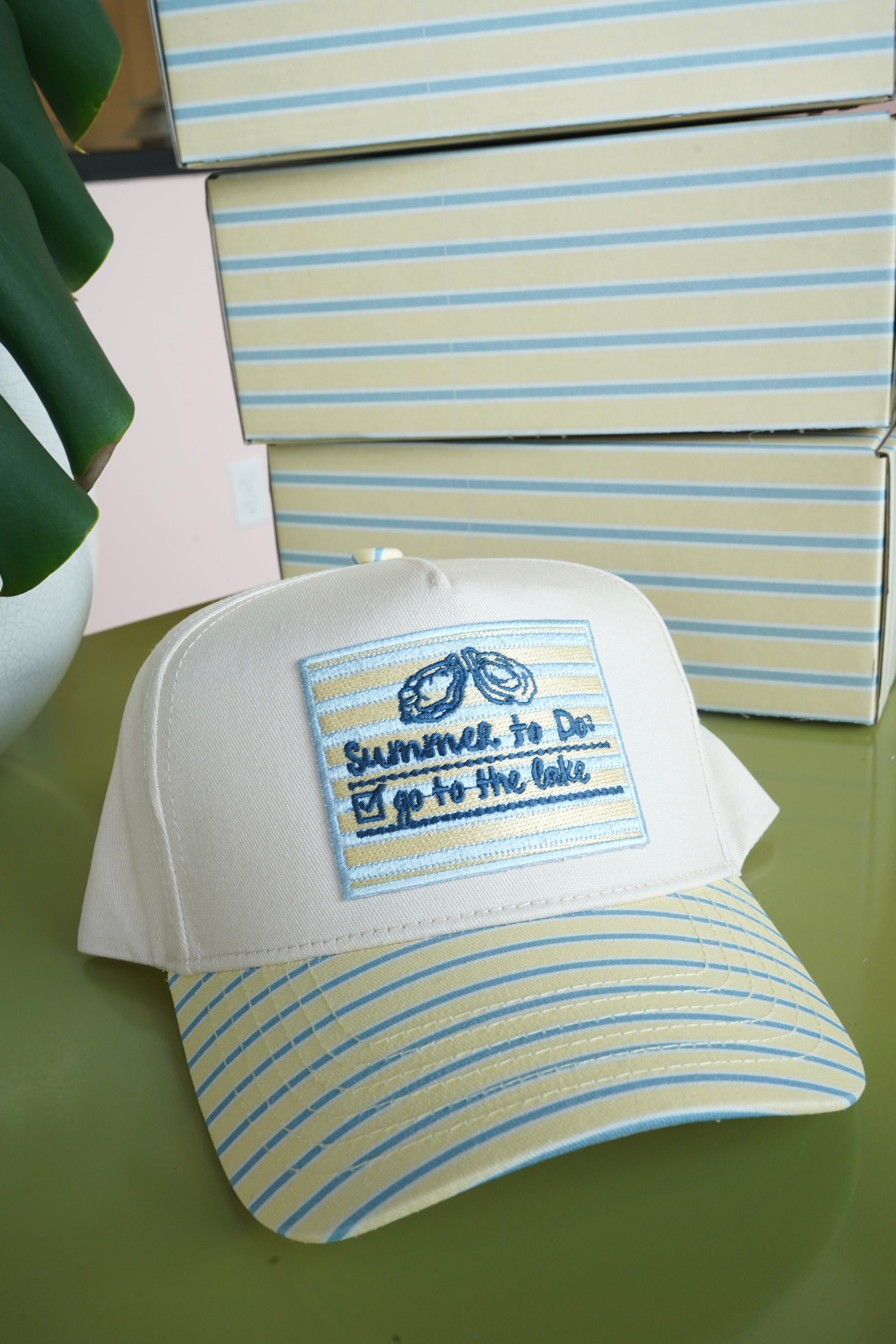 Summer To Do: Go to the Lake Hat