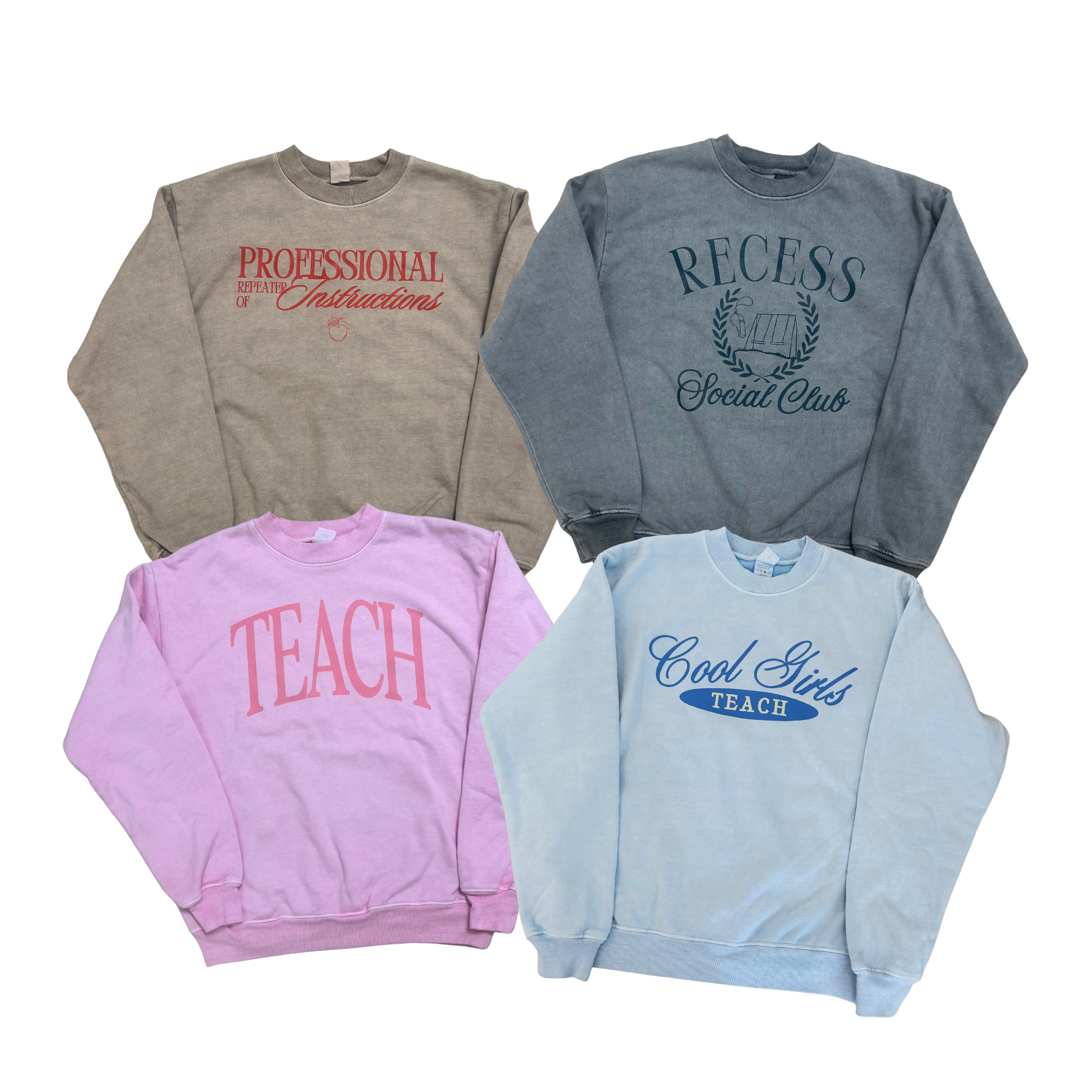 Teacher - Crewneck Sweatshirts