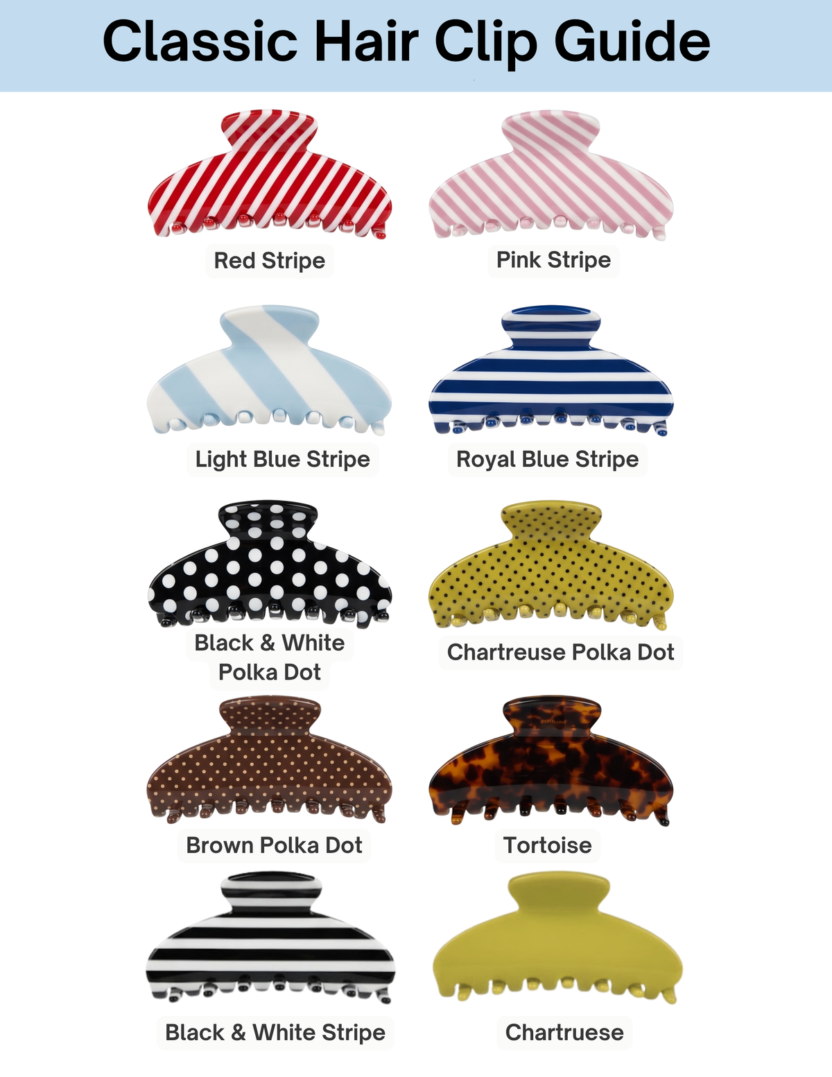 Classic Hair Clips