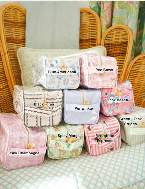 Clear Coat Toiletry Dopp Kit