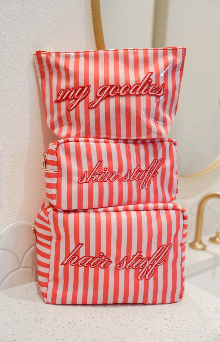Pink + Red Stripes Bundle (My Goodies + Skin Stuff + Hair Stuff)