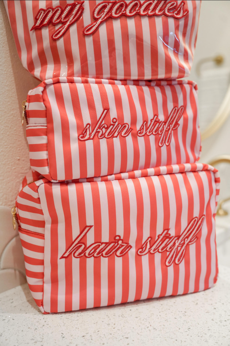 Pink + Red Stripes Bundle (My Goodies + Skin Stuff + Hair Stuff)