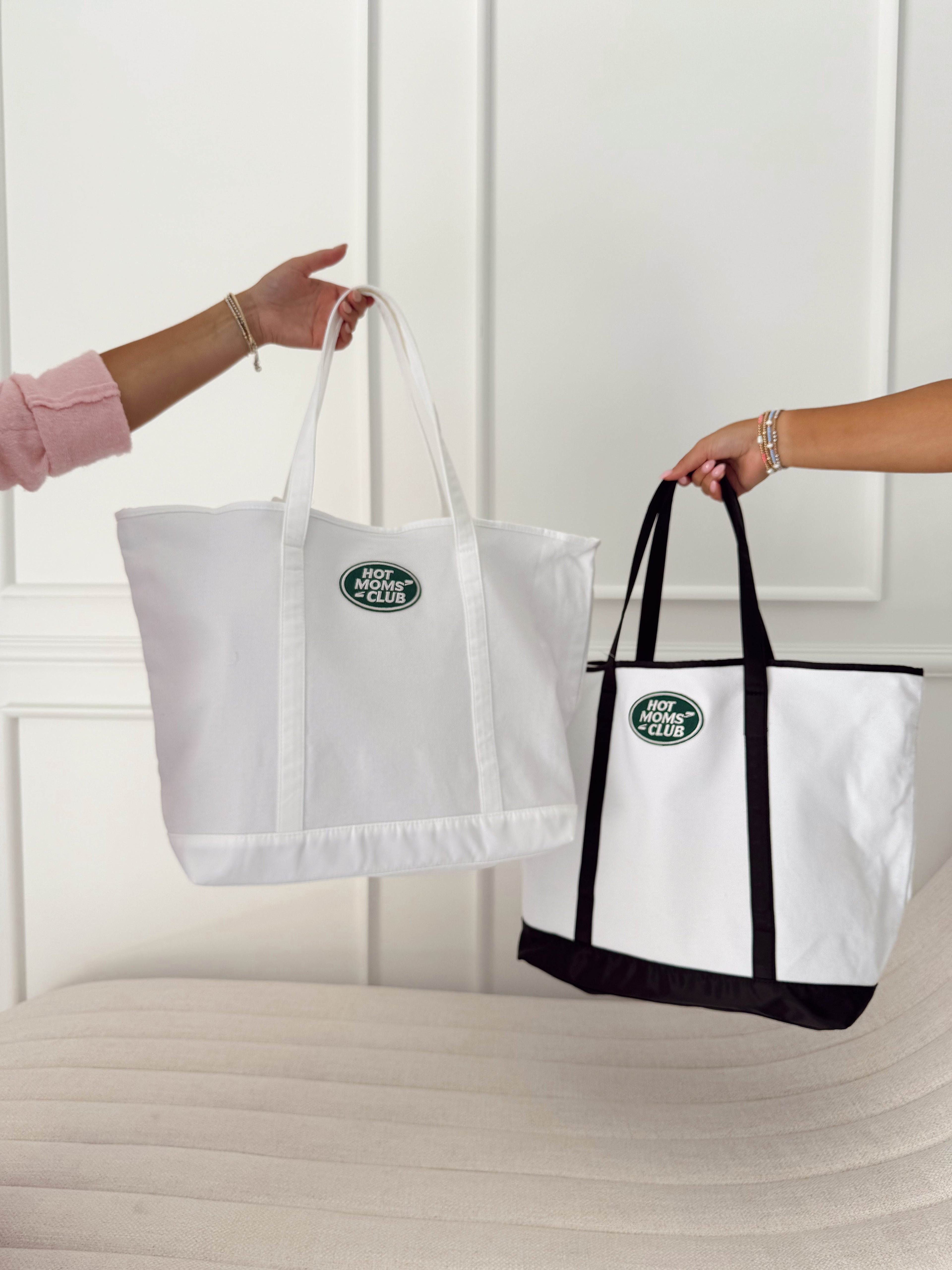 Custom Canvas Tote w/ Patch