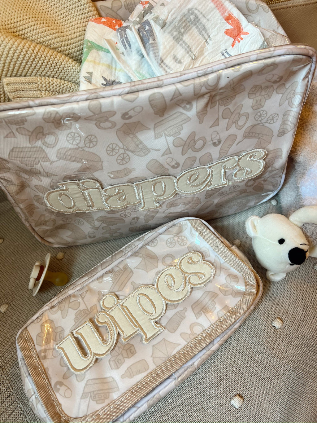 Diapers + Wipes Clear Coat Bundle