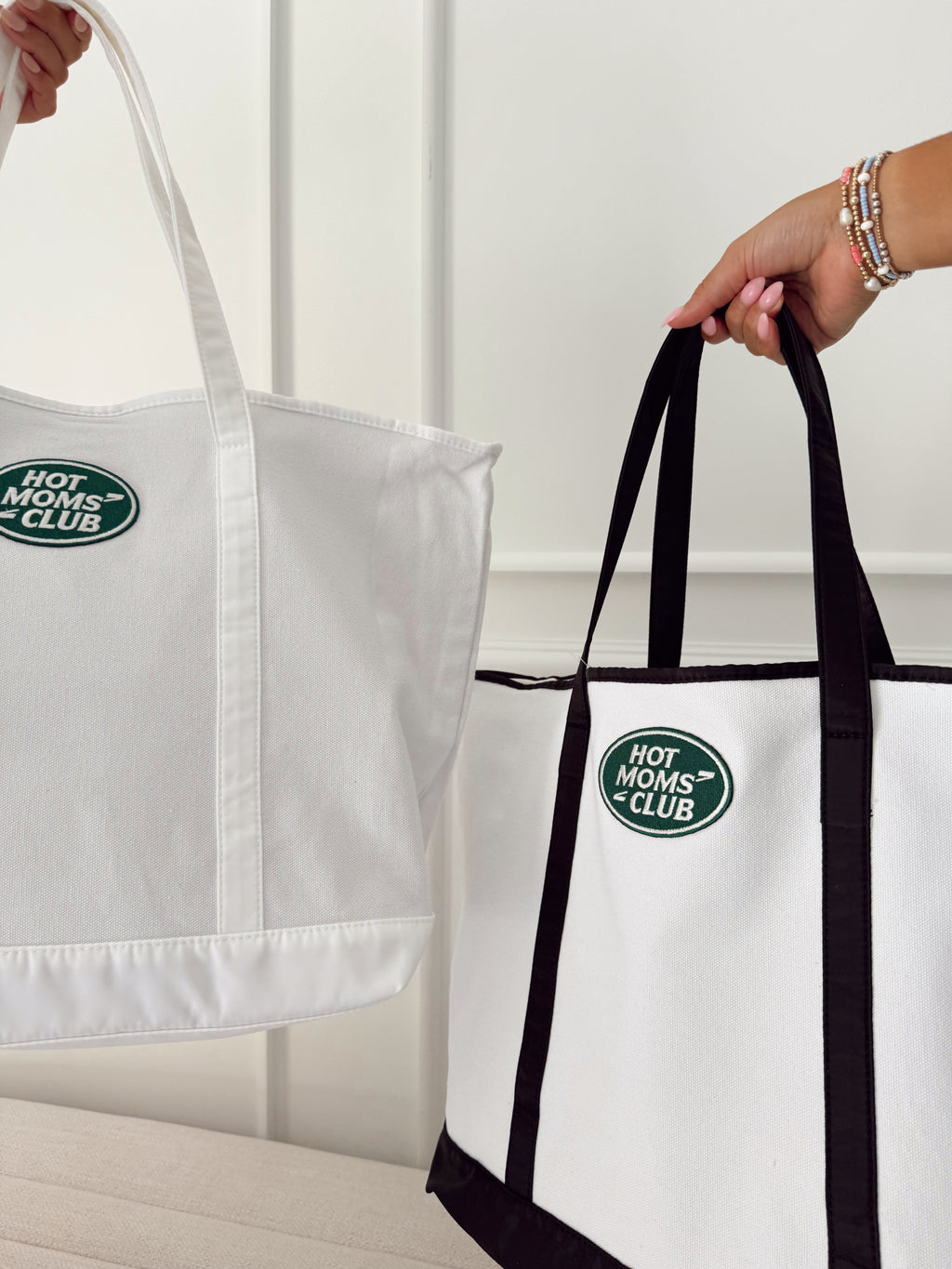 Custom Canvas Tote w/ Patch