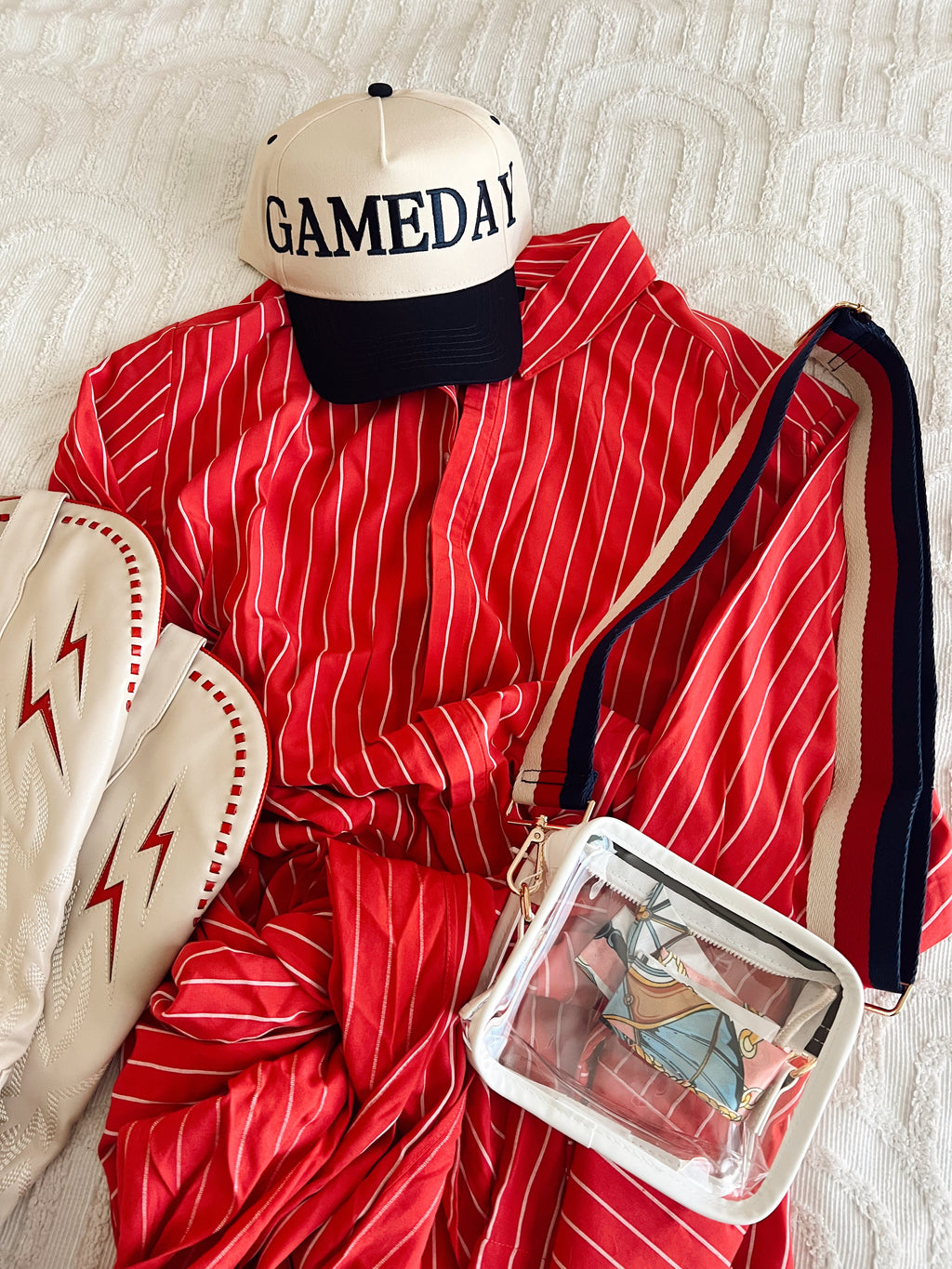 Clear Gameday + Concert Purse