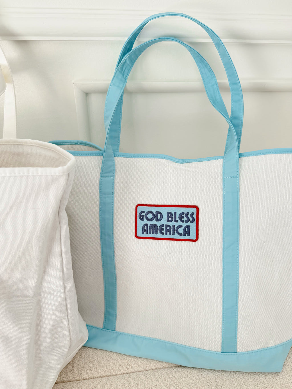 Standard Canvas Tote | Customizable with Patch