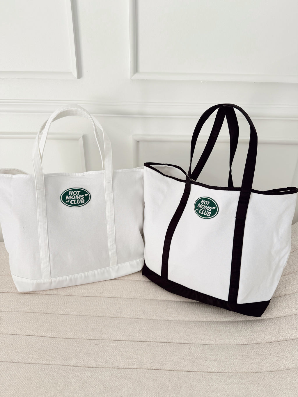 Custom Canvas Tote w/ Patch
