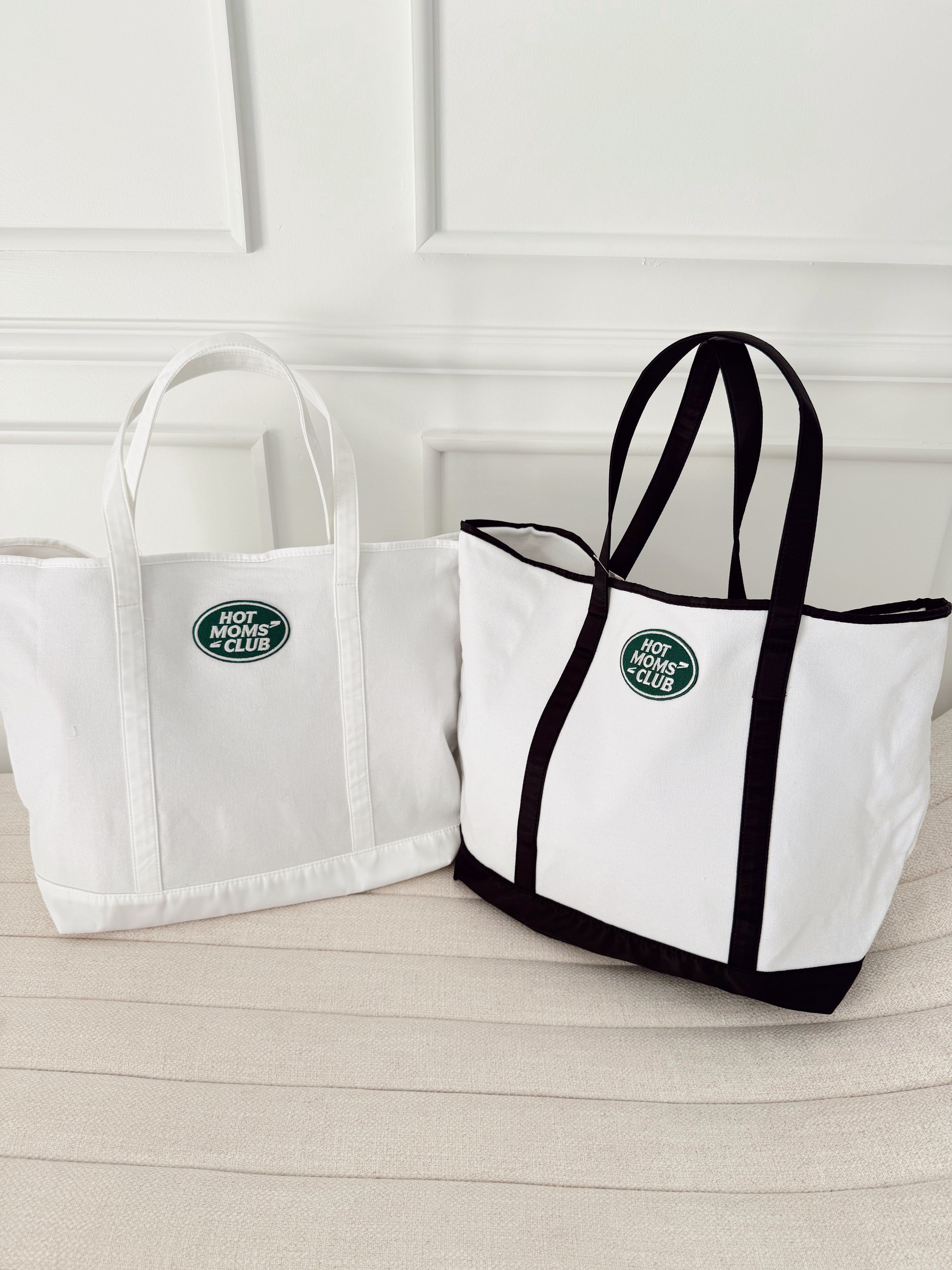 Custom Canvas Tote w/ Patch