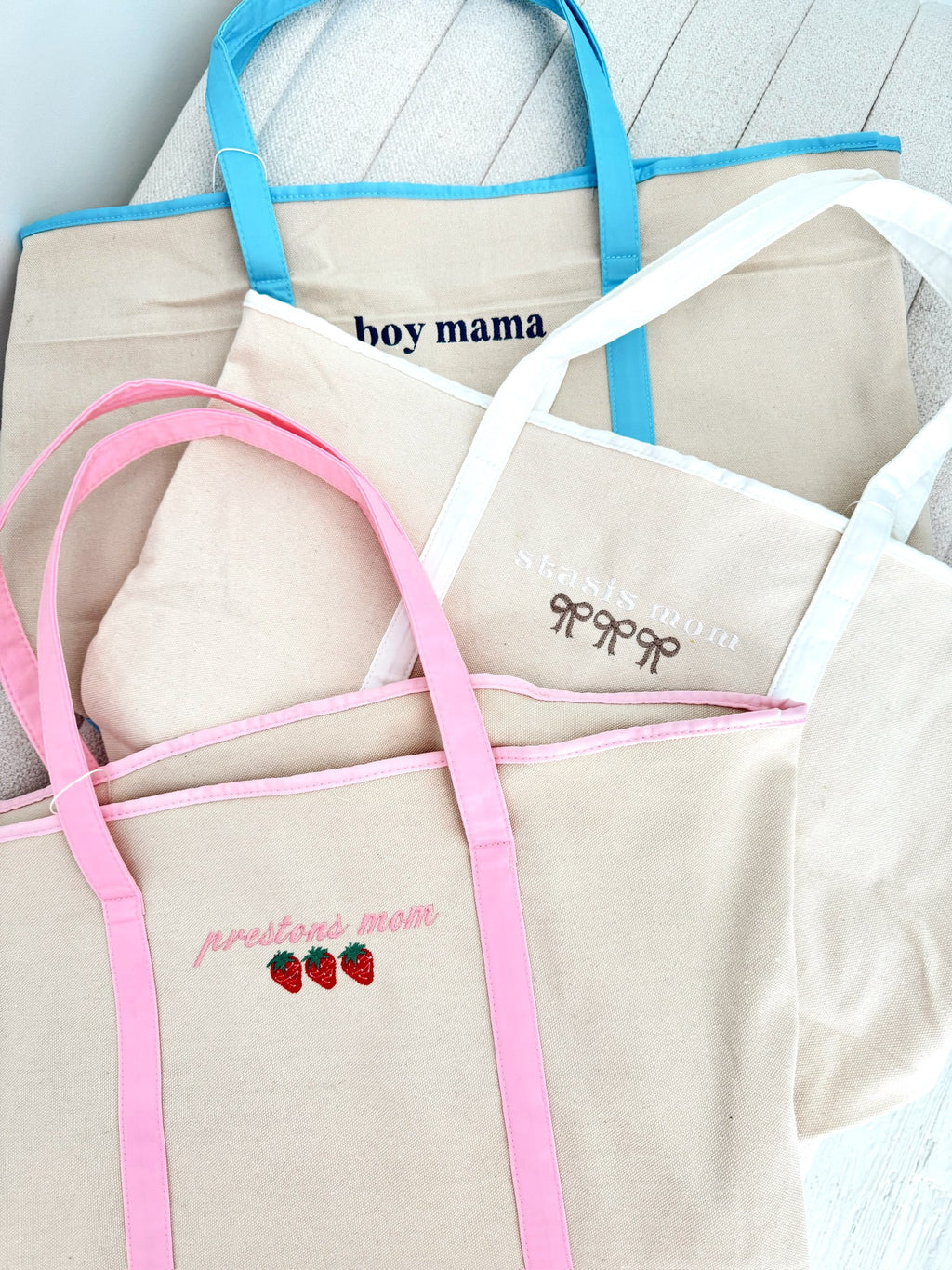 Canvas Tote - Embroidered