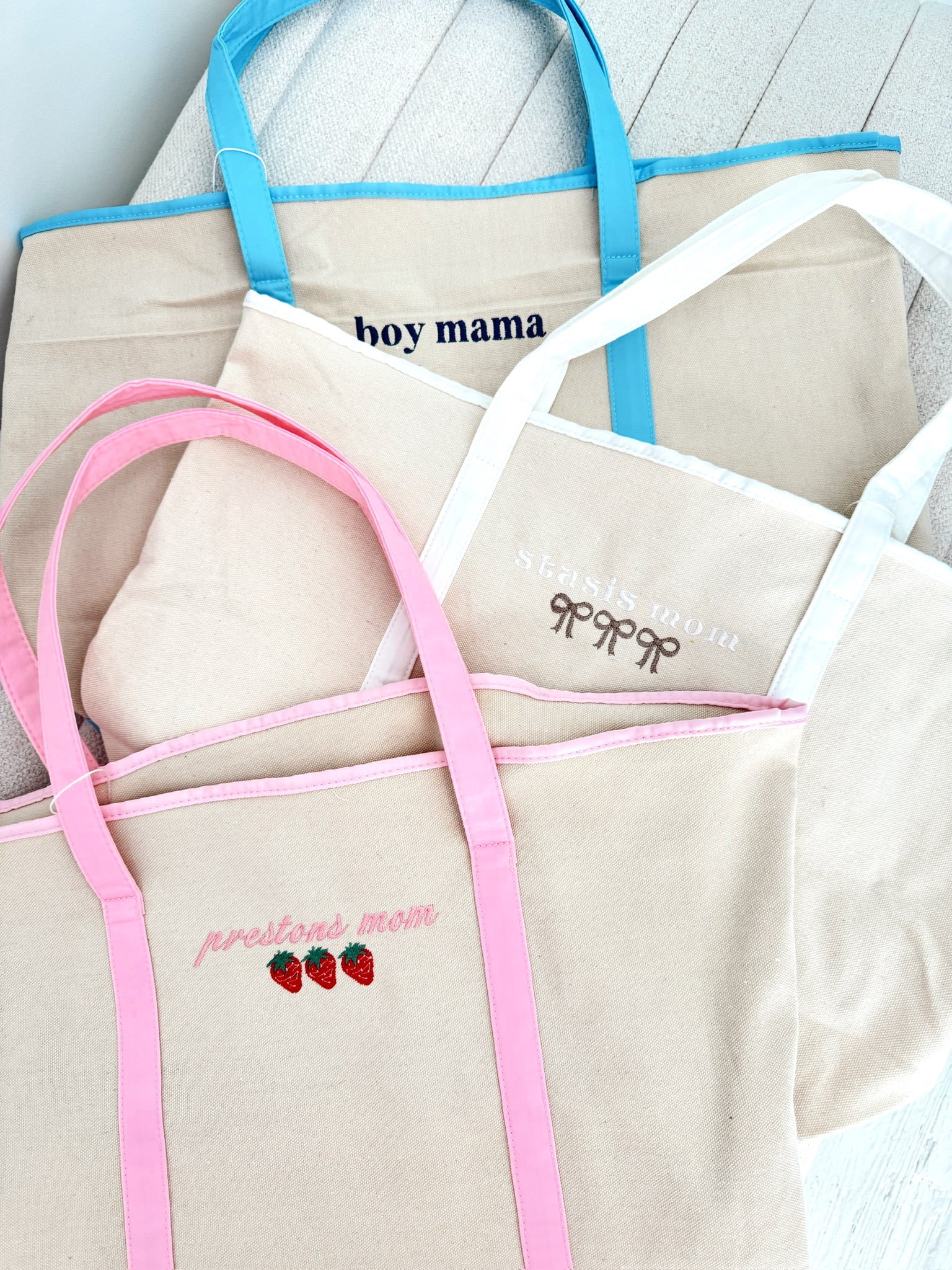 Canvas Tote - Embroidered