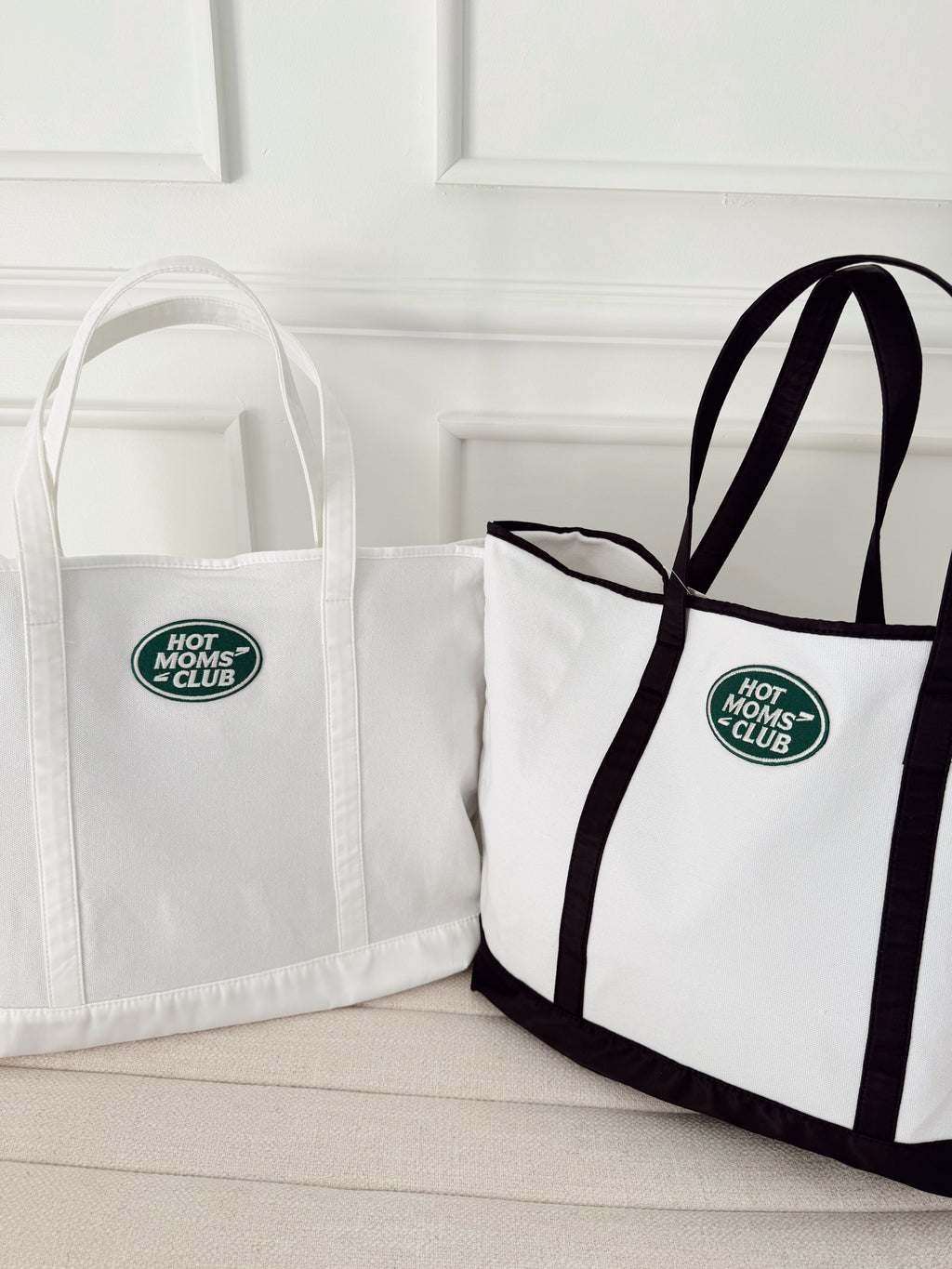 Custom Canvas Tote w/ Patch