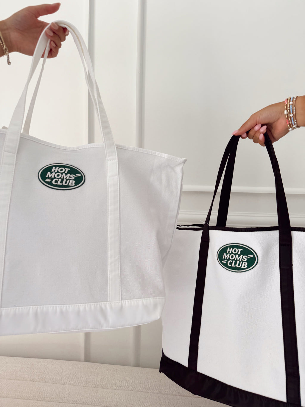 Custom Canvas Tote w/ Patch