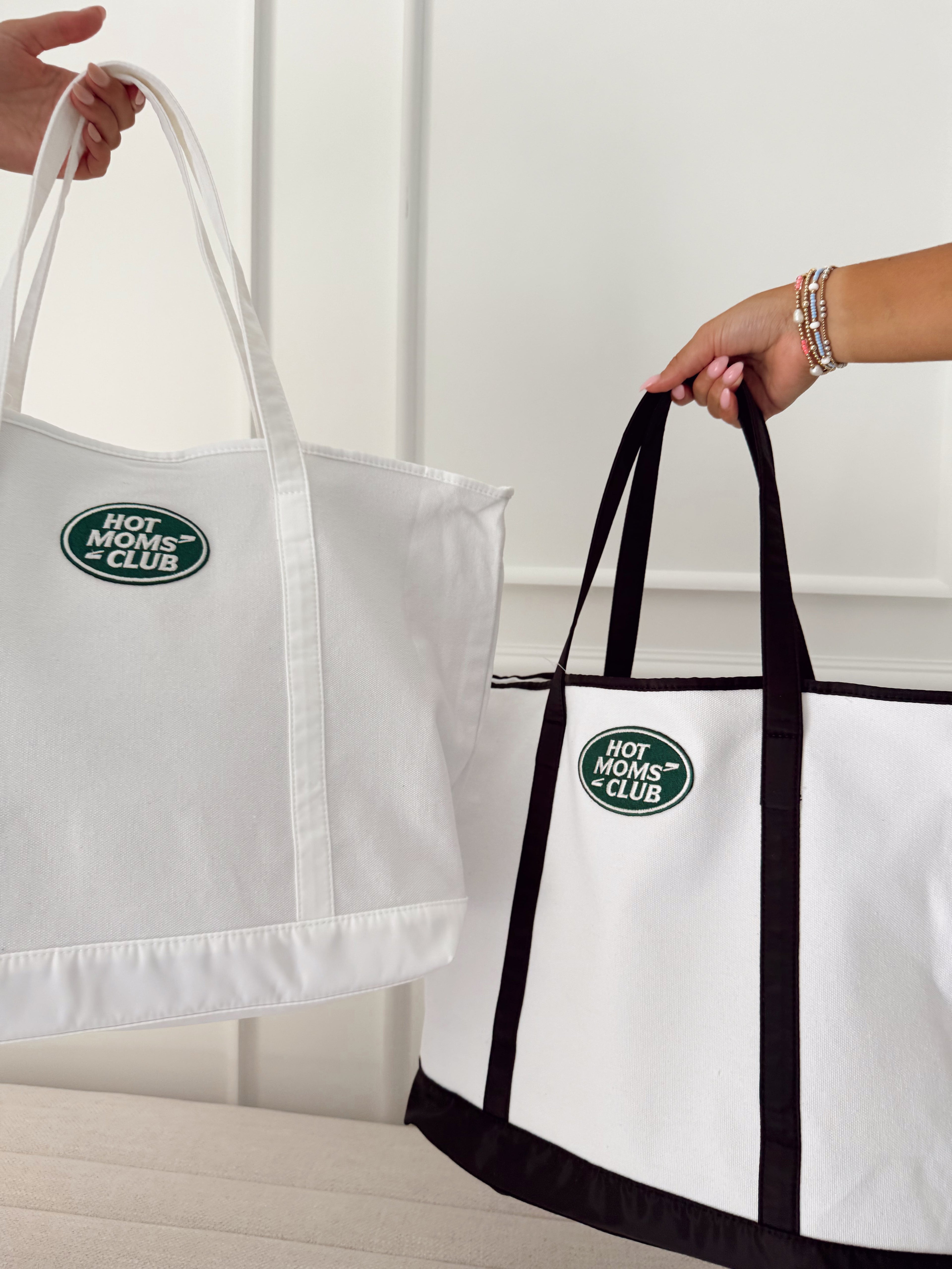 Custom Canvas Tote w/ Patch