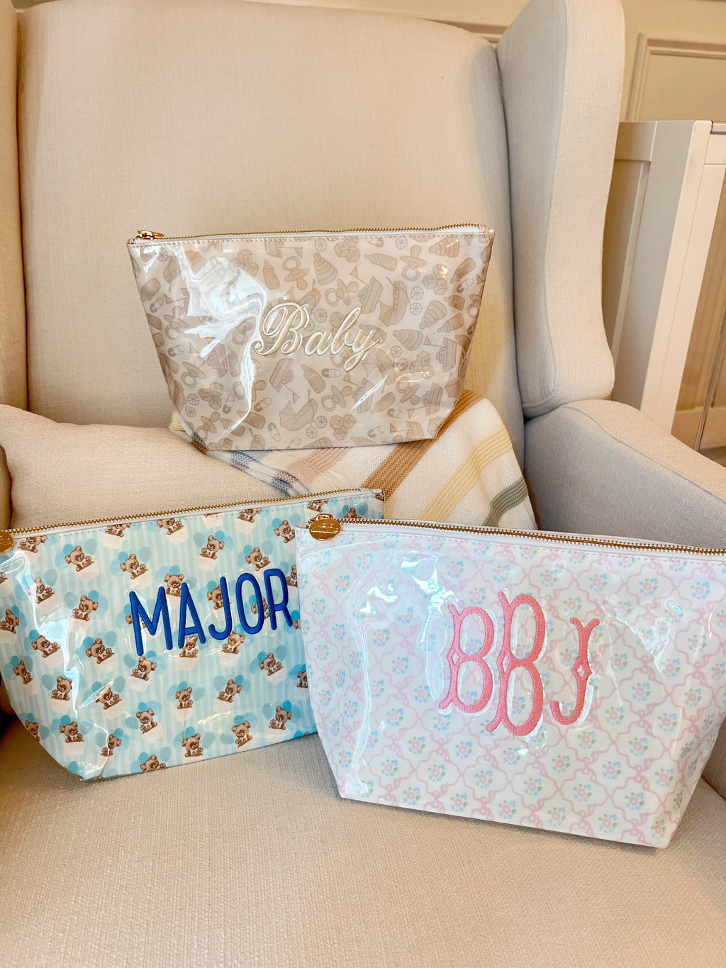 Clear Coat Bag For Embroidery - Baby Collection